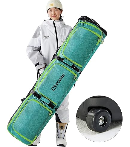 Amazon | XCMAN ローラースノーボードバッグ 長さ調節可能 63-75インチ